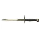 Military Surplus Swiss M57 Bayonet with Scabbard and Vinyl Frog Grade 2 Olive Drab - Military Surplus