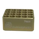 Double Alpha Golden 20 Pocket Cartridge Gauge 9mm Anodized Aluminum - Double-Alpha