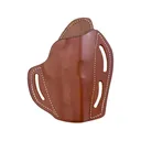Hunter 2800 3 Slot Pancake OWB Holster Right Hand Ruger LCP, Taurus TCP 380, Kahr P380, Sig Sauer P238, S&W Bodyguard 380, Bodyguard 380 with Laser Sight Leather Chestnut - Hunter