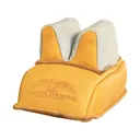 Protektor Super Slick Silver Rabbit Ear Rear Shooting Rest Bag Leather Tan Filled - Protektor