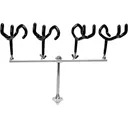 Driftmaster FT18 Flat Bar Spider Rig Kit 18" Trolling Bar - Driftmaster