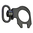 GG&G QD Rear Sling Attachment with Enhanced Heavy Duty Push Button Sling Swivel Benelli M4 1.25" Steel Matte - GG&G
