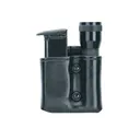 Gould & Goodrich B860 Magazine and Flashlight Pouch for Glock 17,19, 20, 21, 22, 23, 26, 29, 30, 31, 32, 33, 34, 35, HK USP 9, USP 357, USP 40, USP 45, Para-Ordnance P10, P12, P13, P14, P15, - Gould & Goodrich
