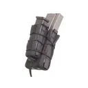 High Speed Gear Double Decker Taco Belt Mounted Rifle and Pistol Magazine Pouch Nylon Black - High Speed Gear