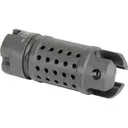 Midwest Industries AK Tactical Flash Compensator Steel Black - Midwest Industries