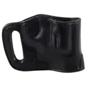El Paso Saddlery Combat Express OWB Holster Right Hand S&W J Frame Leather Black - El Paso Saddlery