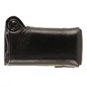 Galco Horizontal Double Stack Metal Magazine Pouch 40 S&W, 9mm Leather Black - Galco