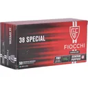 Fiocchi Range Dynamics 38 Special Ammo 158 Grain Full Metal Jacket Case of 1000 (20 Boxes of 50) - Fiocchi