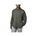 Columbia Men's PFG Tamiami II Long Sleeve Shirt Cypress 2XL Tall - Columbia