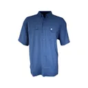 Nomad Men's Stretch Lite Short Sleeve Shirt Sargasso Sea XL - NOMAD Outdoor