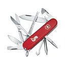 Victorinox Swiss Army Fisherman Pocket Knife Drop Point Stainless Steel Polished Blade ABS Polymer Handle Red - Victorinox Swiss Army