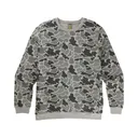 Marsh Wear Men's Fireside Crew Neck Sweatshirt Dark Green Mallard Camo 2XL - Marsh Wear