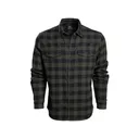 Vortex Optics Men's Timber Rush Flannel Long Sleeve Shirt Forest Medium - Vortex