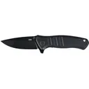 CRKT Dextro Pocket Knife 3.18" Drop Point D2 Black Titanium Nitride Blade Aluminum Handle Black - CRKT