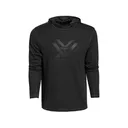 Vortex Optics Men's Core Logo Performance Grid Hoodie Black 2XL - Vortex Optics
