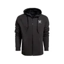 Vortex Optics Men's Core Logo Comfort Full Zip Hoodie Charcoal Heather XL - Vortex