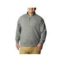 Columbia Men's Hart Mountain II Quarter Zip Sweater Charcoal Heather 2XL - Columbia