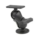 RAM Fish Finder Mount Humminbird Helix 5 Size C Short Arm - Ram Mounts
