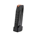 Wilson Combat Magazine EDC X9S, SFX9, SFT9 Double Stack Extended Base Pad 9mm Luger 15-Round Steel Black - Wilson Combat