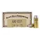 Black Hills Cowboy Action 44 Russian Ammo 210 Grain Flat Nose Box of 50 - Black Hills