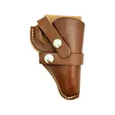 Hunter 1100 Snap-Off OWB Holster Right Hand S&W J-Frame 2" Leather Chestnut - Hunter