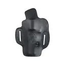 Triple K 211 Easy Out OWB Holster Right Hand S&W K, L Frame, Ruger GP100, Single Six, Taurus 66, 82 4 to 4.2" Leather Black - Triple K