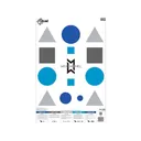 Allen EZ-Aim Max Michel Course of Fire A-2 Paper Targets 23"x35" 50PK - EZ AIM