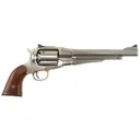 Uberti 1858 Remington Target Black Powder Revolver 44 Caliber 8" Stainless Barrel Stainless Frame Walnut Grip - Uberti