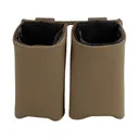 Point Blank Duty Gear Origin MOD-01 Double Pistol Magazine Pouch Nylon Coyote Brown - Point Blank Duty Gear