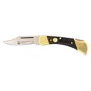 PUMA SGB Series Gentleman Pocket Knife 2.3" Clip Point DIN 1.4116 Satin Blade Jacaranda Wood Handle Brown - Puma