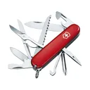 Victorinox Swiss Army Fieldmaster Pocket Knife 2.75" Drop Point Stainless Steel Satin Blade Polymer Handle Red - Victorinox Swiss Army