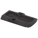 ZEV Technologies Optic Cover Plate for RMR Cut for Glock 17, 19, 20, 21, 22, 23, 24, 25, 26, 27, 28, 29, 30, 31, 32, 33, 34, 35, 36, 37, 38, 39, 40, 41 Black - ZEV Technologies