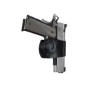 DeSantis Gunhide Yaqui Slide OWB Holster Right Hand Large Frame Single Action Semi Automatic Leather Black - DeSantis Holsters
