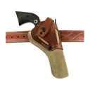 DeSantis Gunhide Wild Hog OWB Holster Ambidextrous Ruger Vaquero 3.75" Leather Natural - Desantis Gunhide