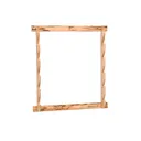 Rush Creek Creations Rustic Series 5 Gun Wall Wooden Gun Rack Solid Skip Peel Pine - Rush Creek Creations