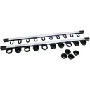 Rush Creek Creations All Weather 3 in 1 Expandable Aluminum 10 Rod Rack - Rush Creek Creations