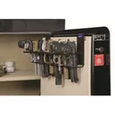Rack'Em Racks The Holster Safe Door 9 Pistol Rack Black - Rack'em Racks