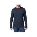 5.11 Men's Tropos Long Sleeve Base Layer Shirt Dark Navy Medium - 5.11 Tactical