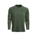 Vortex Optics Men's Weekend Rucker Long Sleeve Crew Neck T Shirt Rifle Green XL - Vortex Optics