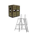Muddy Striker Box Blind with Elite 10' Tower - Muddy Outdoors