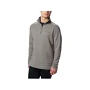 Columbia Men's Great Hart Mountain III Half Zip Sweater Boulder Heather Medium - Columbia