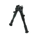 UTG Shooter's Bipod QD Picatinny Mount 6.2-6.7 Inches Black - Leapers UTG