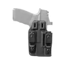CrossBreed Holsters Reign Inside the Waistband Holster Ambidextrous Springfield Hellcat, Hellcat OSP Kydex Black - Crossbreed Holsters