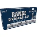 Fiocchi Range Dynamics 38 Special Ammo 148 Grain Wadcutter Case of 1000 (20 Boxes of 50) - Fiocchi