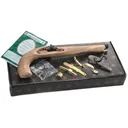 Pedersoli Kentucky Percussion Muzzleloading Pistol Kit 45 Caliber 10" Blued Barrel Walnut Stock - Pedersoli