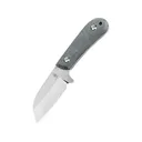 Kizer Deckhand Fixed Blade Knife 2.94" Sheepsfoot D2 Satin Blade Micarta Handle Gray - Kizer
