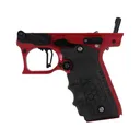 TandemKross Cthulhu Lower For Ruger Mark IV 22/45 Red Frame with Black Accessories - Tandemkross