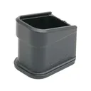 Agency Arms Extended Magazine Base Pad for Glock 17 17-Round Factory Magazines 9mm +5 Aluminum Black - Agency Arms