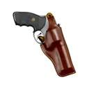 Triple K 196 Carrylite OWB Holster Right Hand Ruger Bearcat 4.20" Leather Walnut - Triple K