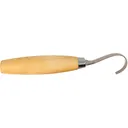 Morakniv Wood Carving Hook Knife Double Edge Fixed Blade Knife 2.16" Hook Stainless Blade Birch Handle Wood - Morakniv